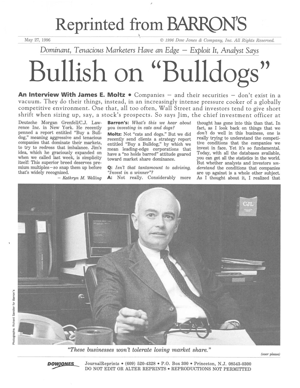 Bullish on Bulldogs
